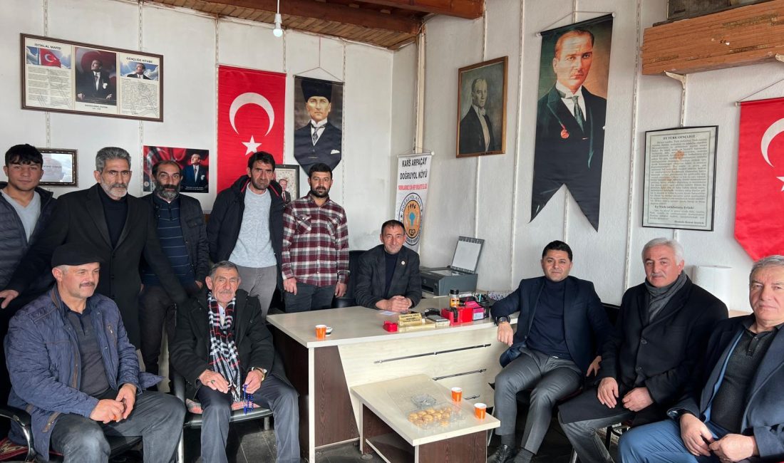 KARS-BHA Milliyetçi Hareket Partisi Kars İl Başkanı Tolga Adıgüzel, Arpaçay