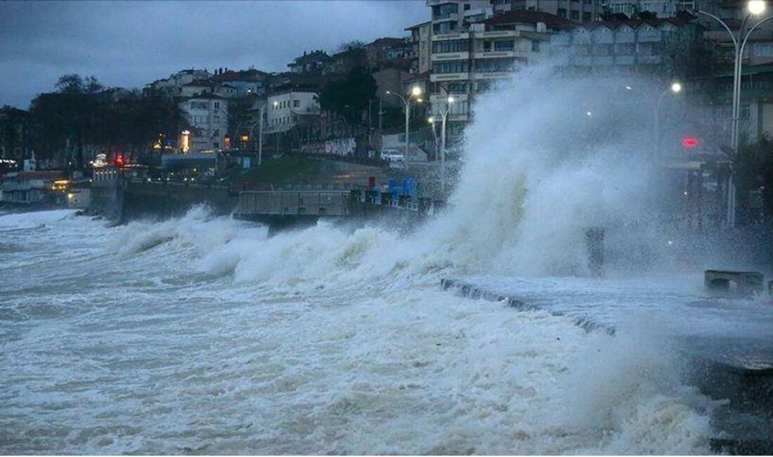 Meteoroloji, Karadeniz, Marmara, Kuzey Ege ve Batı Akdeniz’de kuvvetli fırtına