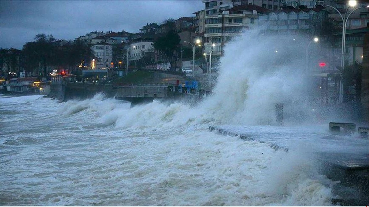 Meteoroloji, Karadeniz, Marmara, Kuzey Ege ve Batı Akdeniz’de kuvvetli fırtına